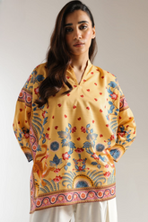 Digital ethnic design Printed top Good quality stitching
