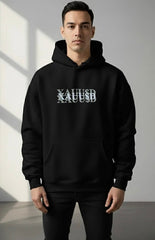 MEN’S XAU-USD FRONT & BACK PRINTED HOODIE