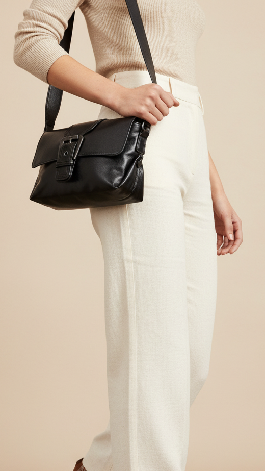 Cross Shoulder Bags BS2207-Black